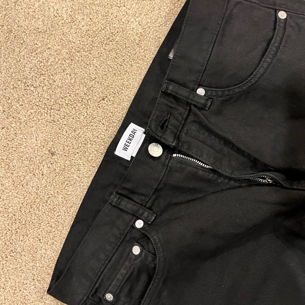 ASOS Weekday Black Jeans - Picture 4 of 5
